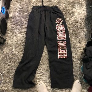 Boston college sweatpants XL